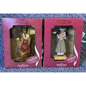 2 Vintage JOSEFINA  American‎ Girl Hallmark Keepsake Ornaments New In Box
